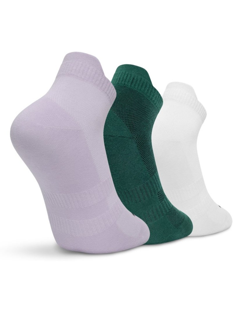 Calze sportive corte in cotone biologico in confezione da 3 paia golf uomo e don Bianco - Kiabi