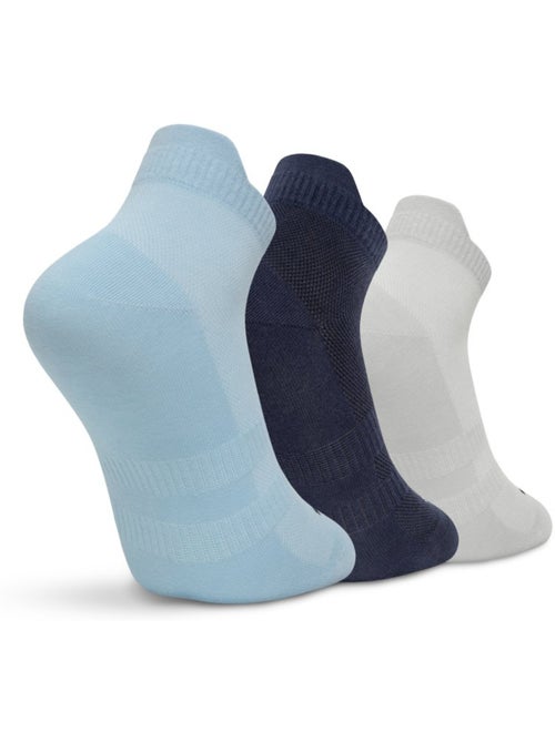 Calze sportive corte in cotone biologico in confezione da 3 paia golf uomo e don - Kiabi