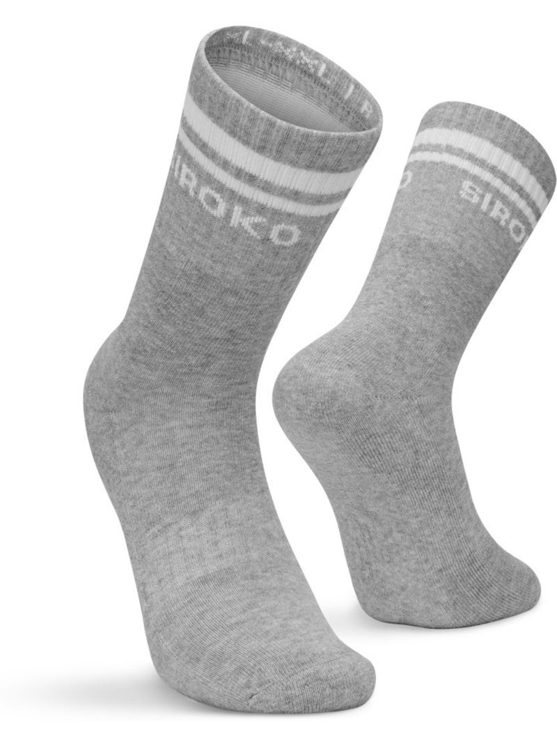 Calze sportivi a mezza gamba in confezione da 3 paia fitness uomo e donna tribe Nero - Kiabi