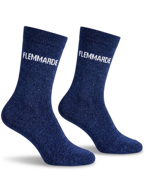 Calzini a Paillettes Donna Messaggio Umoristico - Kiabi