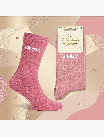 Calzini a Paillettes Donna Messaggio Umoristico
