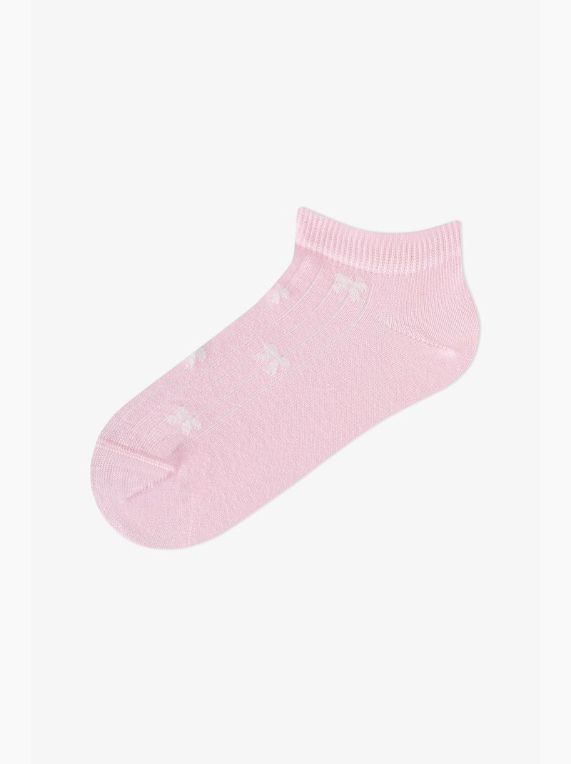 Calzini alla caviglia bambina ribbon sweets penti Bianco Rosa - Kiabi