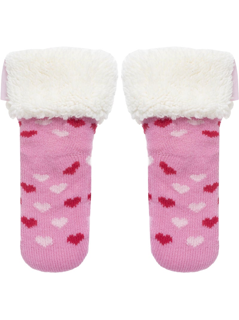 Calzini antiscivolo  bambina isotoner Rosa - Kiabi