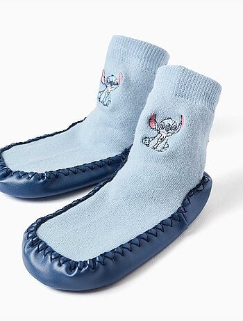 Calzini antiscivolo con suola antiscivolo e Stitch