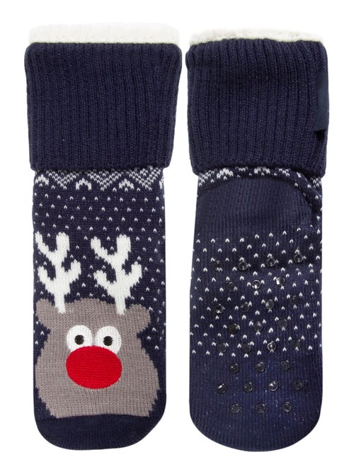 Calzini antiscivolo Natale - riempito bambino Isotoner - Kiabi