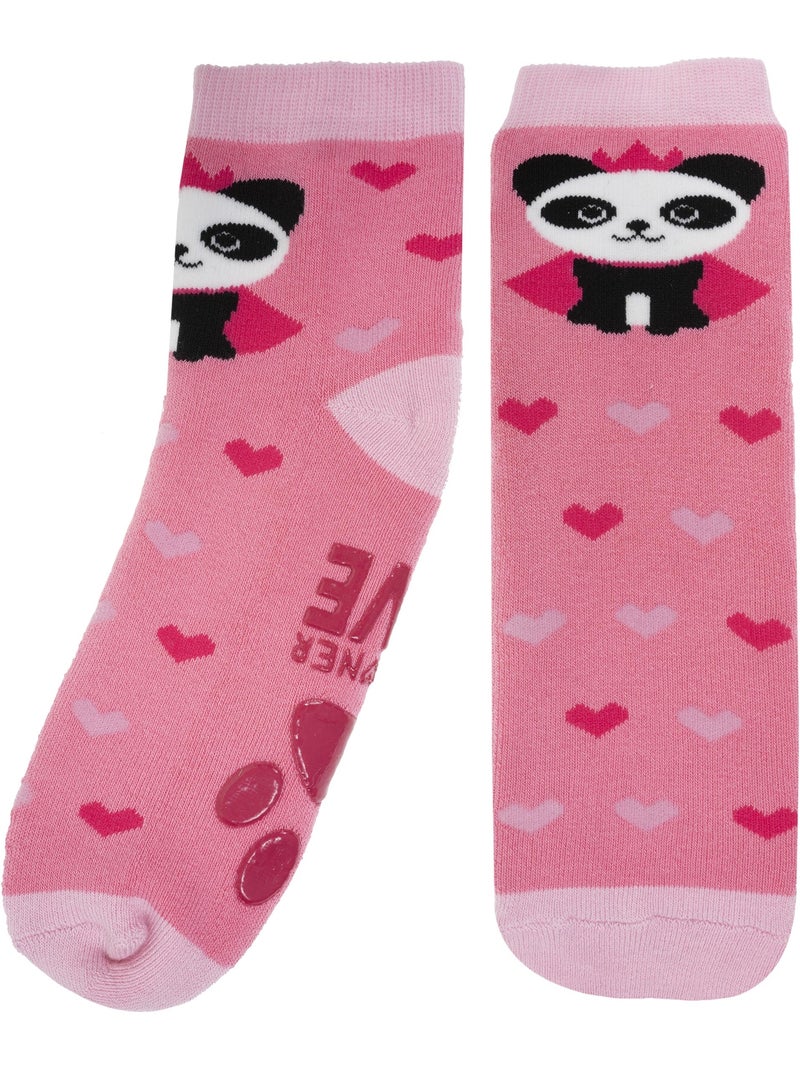 Calzini antiscivolo  neonato bambina Rosa - Kiabi