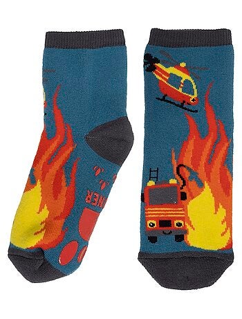 Calzini antiscivolo Pompiere - cotone bambino Isotoner