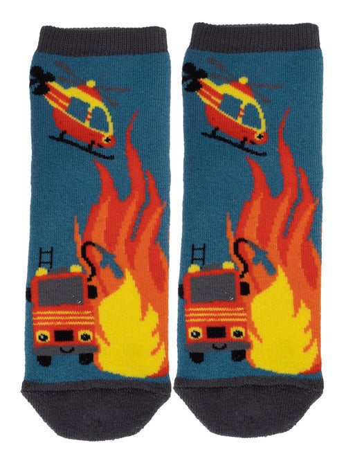 Calzini antiscivolo Pompiere - cotone bambino Isotoner - Kiabi