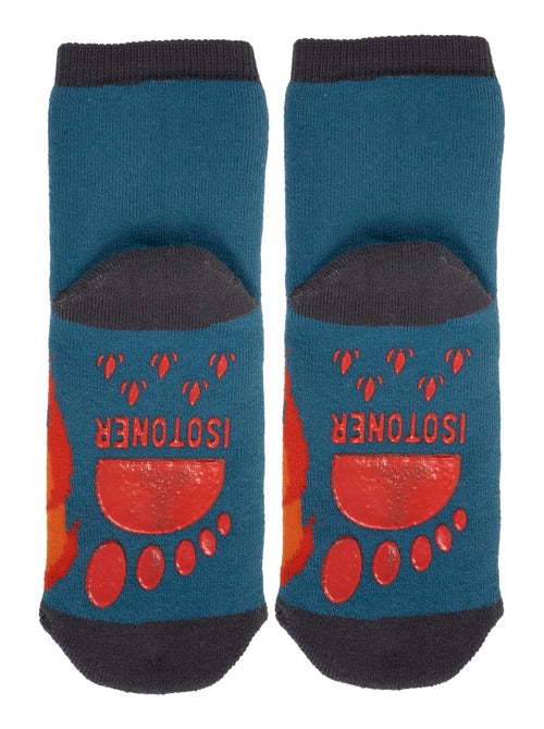 Calzini antiscivolo Pompiere - cotone bambino Isotoner - Kiabi