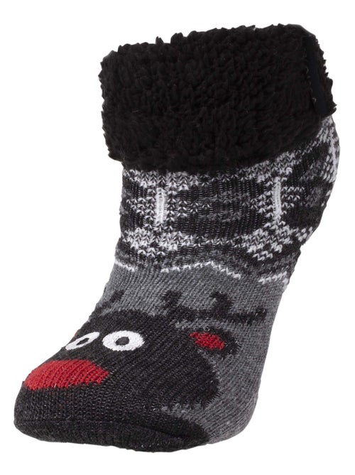 Calzini antiscivolo suole ultraconfortevoli e leggere con borchie bambino Isotoner - Kiabi