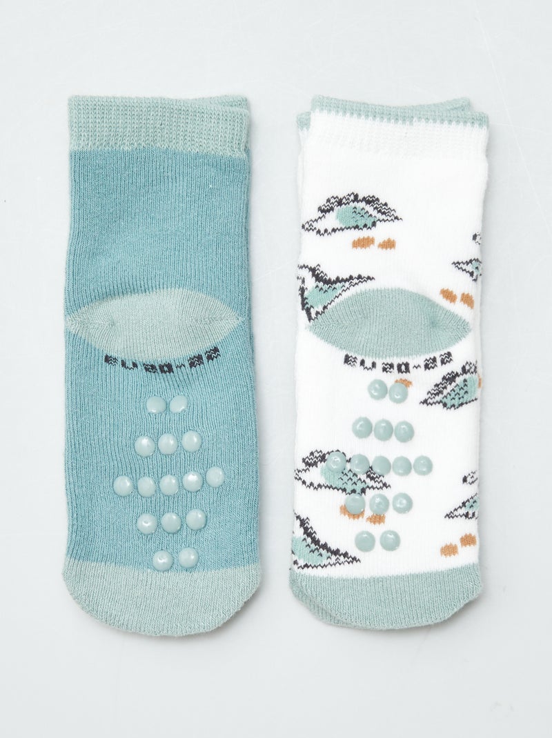 Calzini antiscivolo VERDE - Kiabi