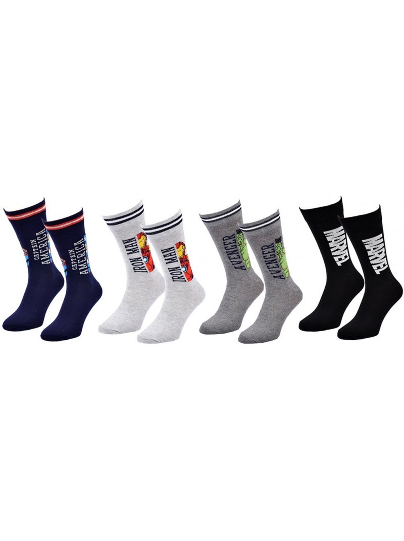 Calzini AVENGERS - Confezione da 4 Multicolore - Kiabi