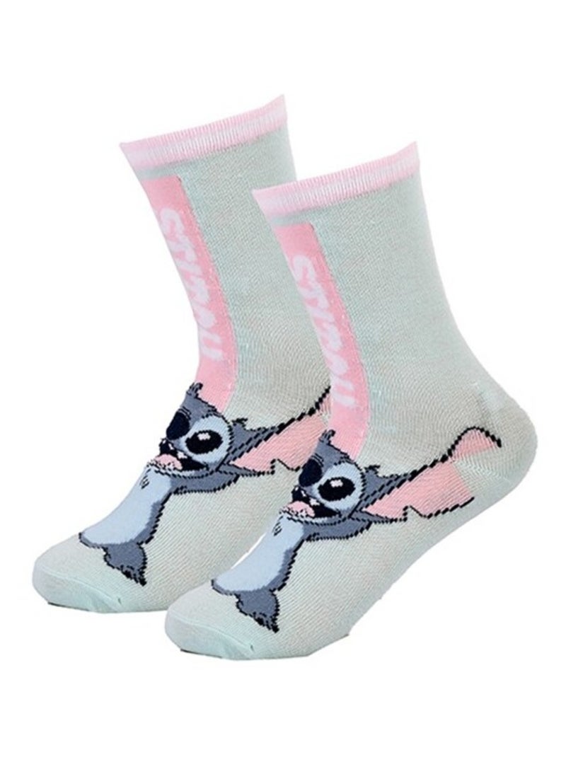 Calzini Bambina DISNEY LILO E STITCH Confezione da 3 Grigio rosa chiaro - Kiabi