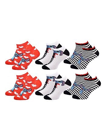 Calzini Bambina DISNEY LILO E STITCH Confezione da 6