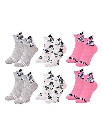 Calzini Bambina DISNEY LILO E STITCH Confezione da 6