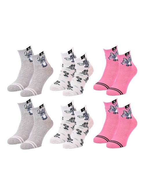 Calzini Bambina DISNEY LILO E STITCH Confezione da 6 - Kiabi