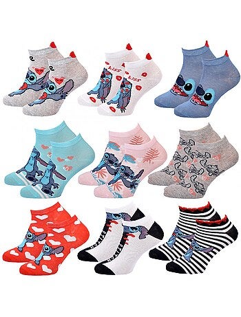 Calzini Bambina DISNEY LILO E STITCH Confezione da 9
