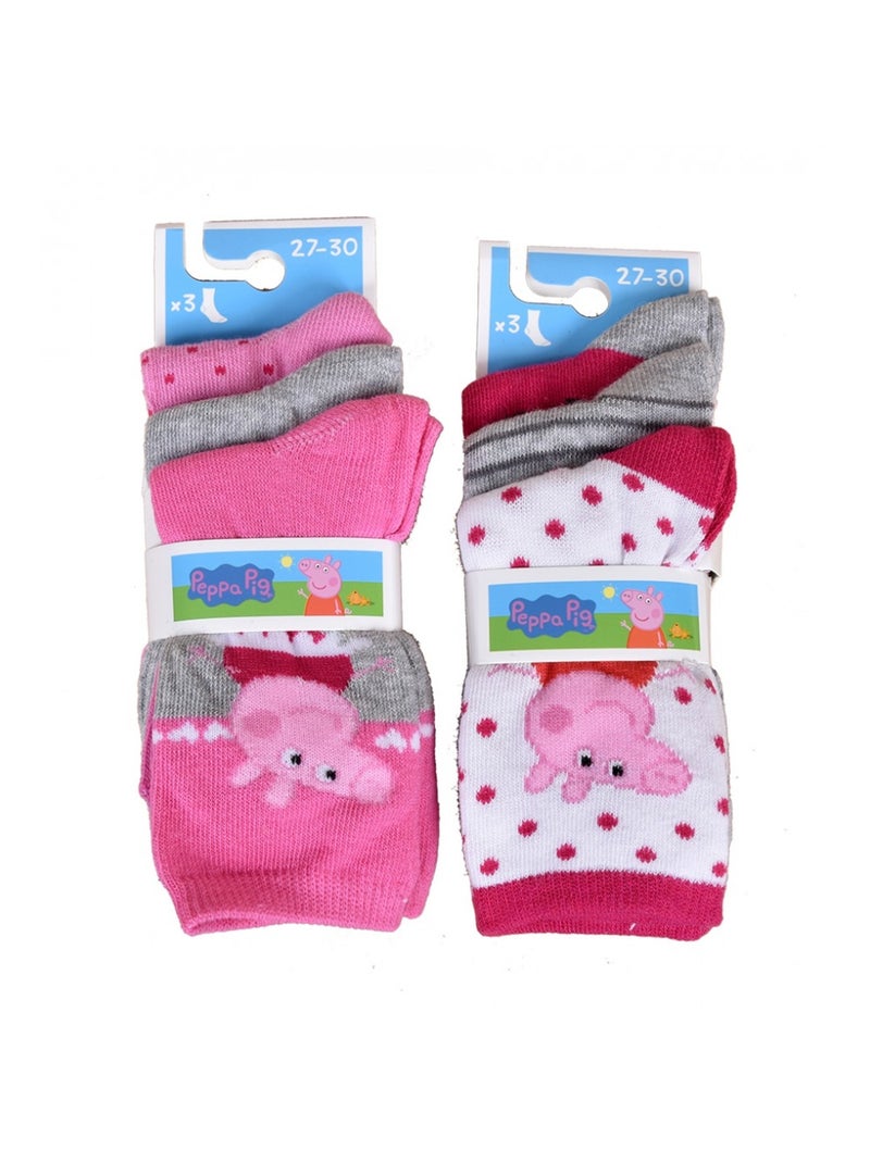 Calzini Bambina Licenza CONFEZIONE DA 12 PAIA MIRACULOUS Bianco Multicolore Grigio - Kiabi