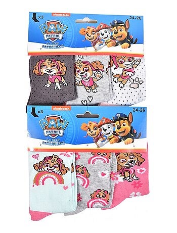 Calzini Bambina Licenza CONFEZIONE DA 12 PAIA PAW PATROL