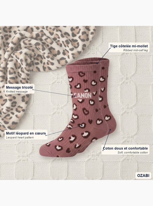 Calzini bambina paillettes messaggio umoristico ozabi confezione da 8 paia - Kiabi Calzini bambina paillettes messaggio umoristico ozabi confezione da 8 paia - Kiabi