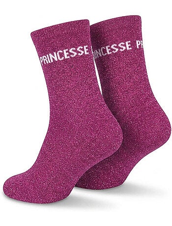 Calzini Bambina Paillettes Messaggio Umoristico OZABI