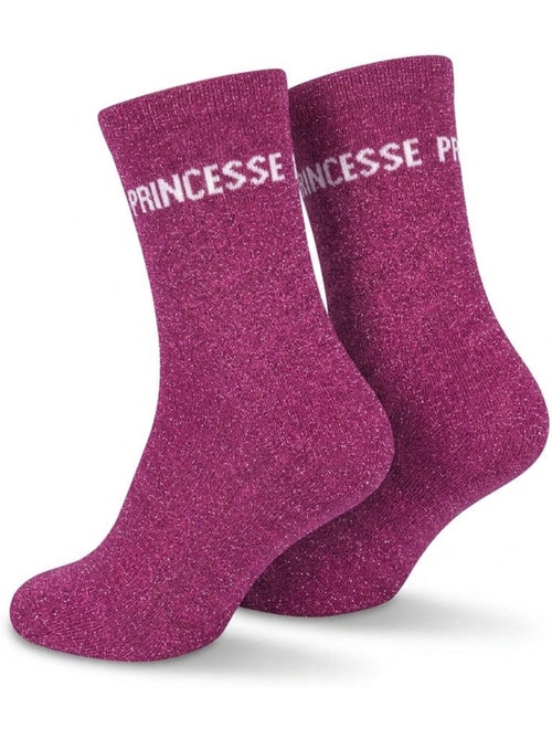 Calzini Bambina Paillettes Messaggio Umoristico OZABI - Kiabi Calzini Bambina Paillettes Messaggio Umoristico OZABI - Kiabi