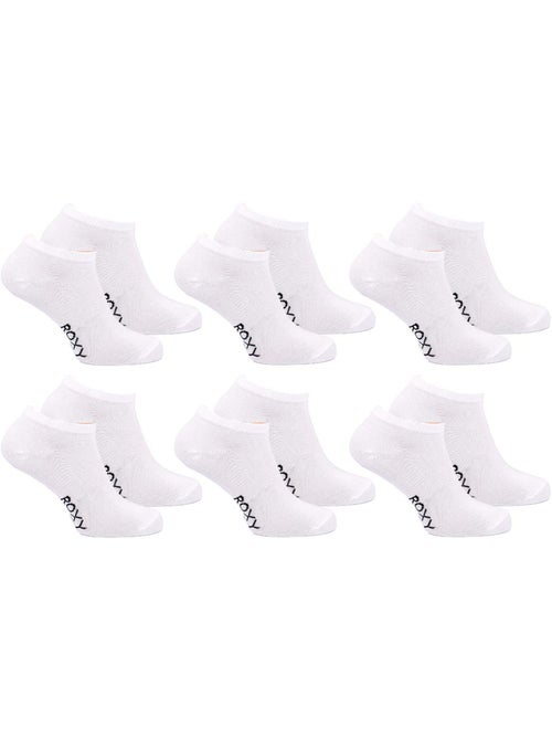 Calzini Bambina Sneaker Confezione 6 ROXY - Cotone Respirante - Kiabi Calzini Bambina Sneaker Confezione 6 ROXY - Cotone Respirante - Kiabi