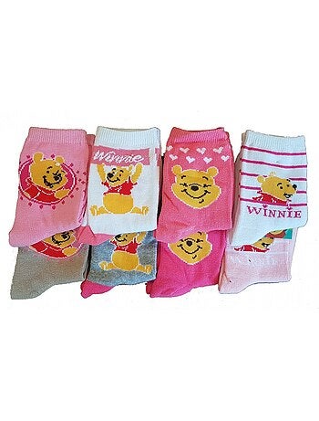 Calzini Bambino Con Licenza WINNIE L'OURSON Fantasia - Confezione da 6