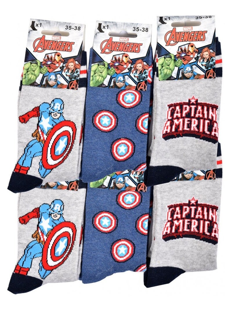 Calzini bambino DISNEY in Cotone - Confezione da 10 Nero Multicolore Grigio - Kiabi