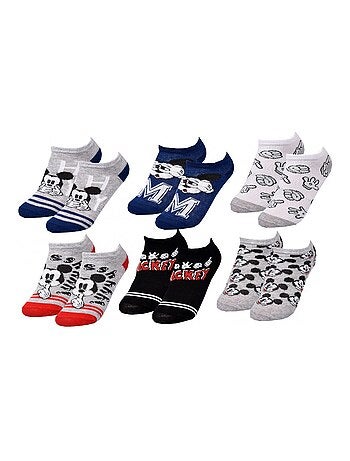 Calzini Bambino DISNEY MICKEY MOUSE - Confezione da 6