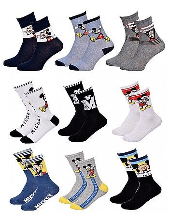 Calzini Bambino DISNEY MICKEY MOUSE - Confezione da 9