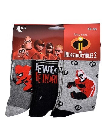 Calzini Bambino GLI INCREDIBILI - Confezione da 9