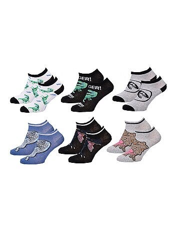 Calzini Bambino JURASSIC WORLD - Confezione da 6