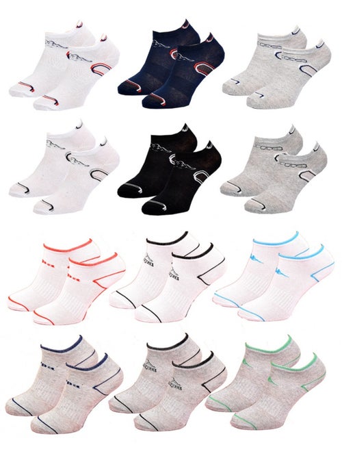 Calzini Bambino KAPPA Cotone - Confezione da 12 - Kiabi Calzini Bambino KAPPA Cotone - Confezione da 12 - Kiabi