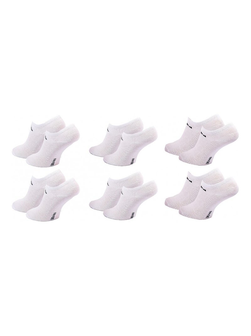 Calzini Bambino KAPPA SNEAKER - Confezione da 6 Bianco - Kiabi