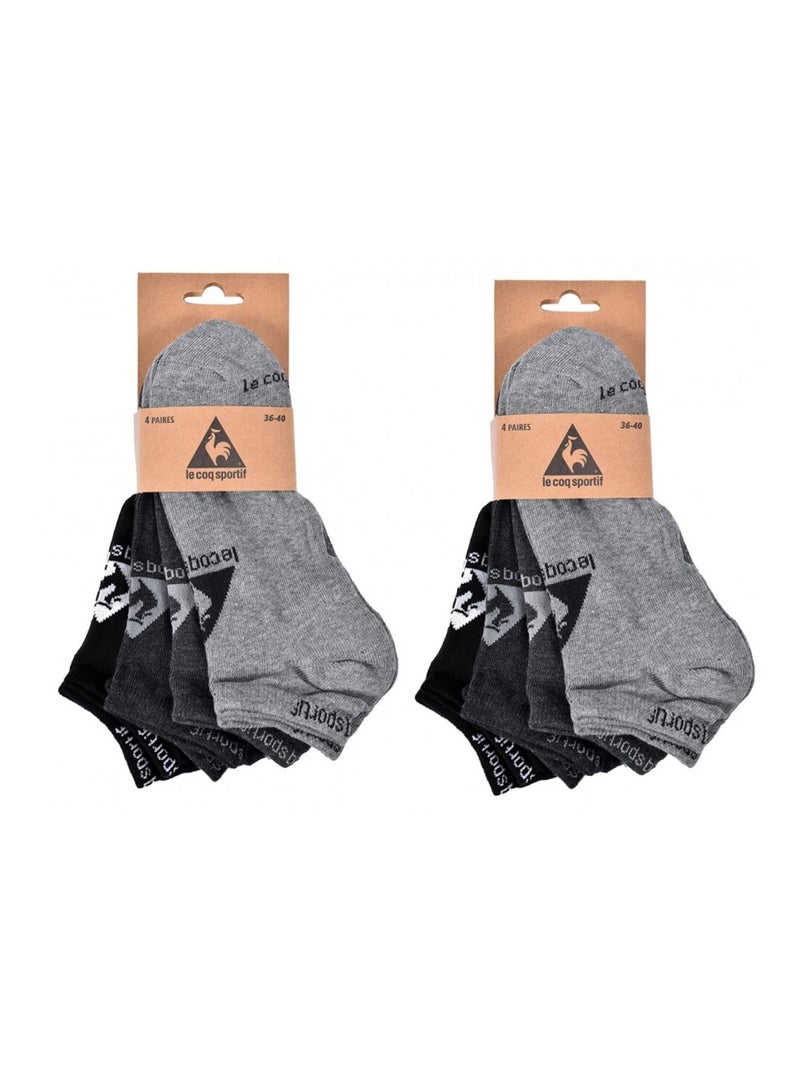 Calzini Bambino LE COQ SPORTIF - Confezione da 12 Nero Multicolore Grigio - Kiabi