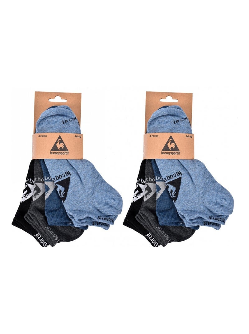 Calzini Bambino LE COQ SPORTIF - Confezione da 12 Nero Multicolore Grigio - Kiabi