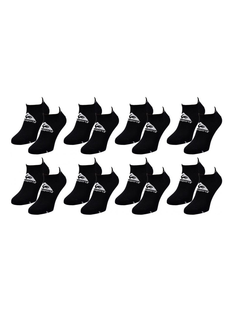 Calzini Bambino LE COQ SPORTIF - Confezione da 8 Nero - Kiabi