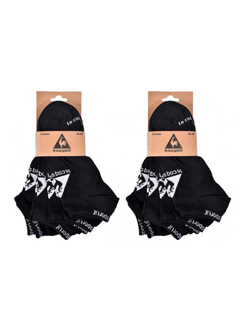 Calzini Bambino LE COQ SPORTIF - Confezione da 8 Nero - Kiabi