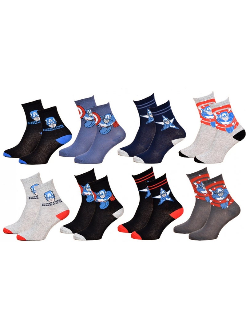 Calzini Bambino Licenza Avengers Fantasia - Confezione da 9 Multicolore - Kiabi