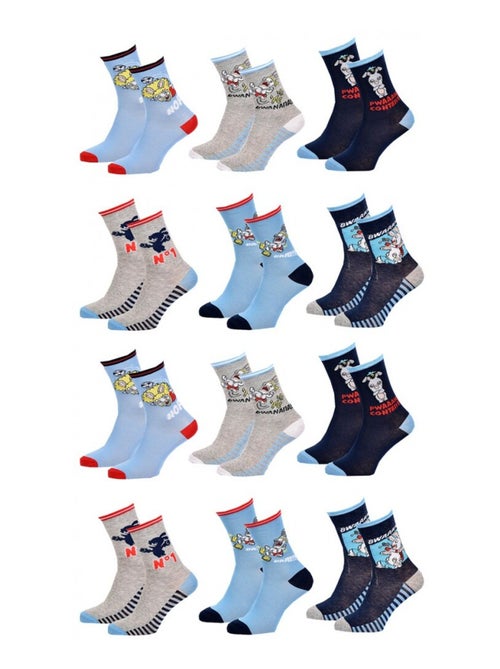Calzini Bambino Licenza CONFEZIONE DA 12 PAIA RABBIDS - Kiabi