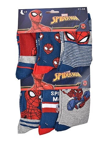 Calzini Bambino Licenza CONFEZIONE DA 12 PAIA SPIDERMAN