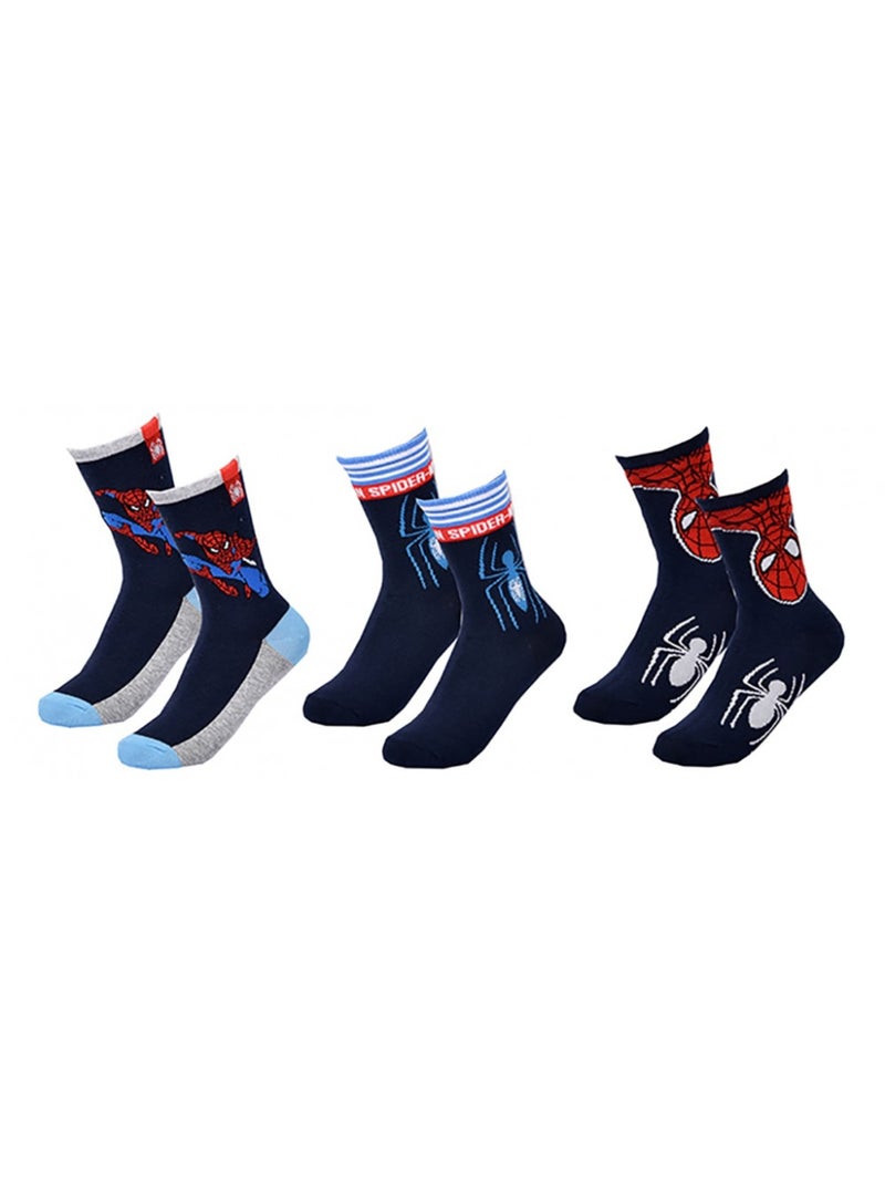 Calzini Bambino Licenza CONFEZIONE DA 3 PAIA Blu Multicolore - Kiabi