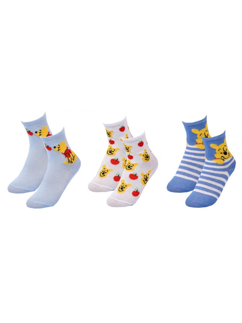Calzini Bambino Licenza CONFEZIONE DA 3 PAIA Grigio arancione chiaro blu - Kiabi