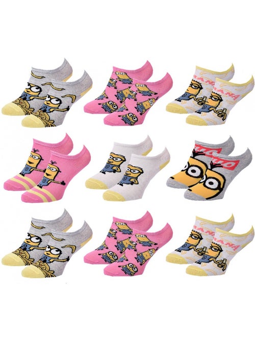 Calzini Bambino Licenza MOI, MOCHE ET MECHANT fantasia - Confezione da 9 - Kiabi Calzini Bambino Licenza MOI, MOCHE ET MECHANT fantasia - Confezione da 9 - Kiabi