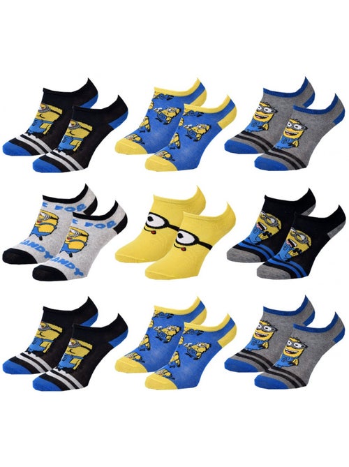 Calzini Bambino Licenza MOI, MOCHE ET MECHANT fantasia - Confezione da 9 - Kiabi Calzini Bambino Licenza MOI, MOCHE ET MECHANT fantasia - Confezione da 9 - Kiabi