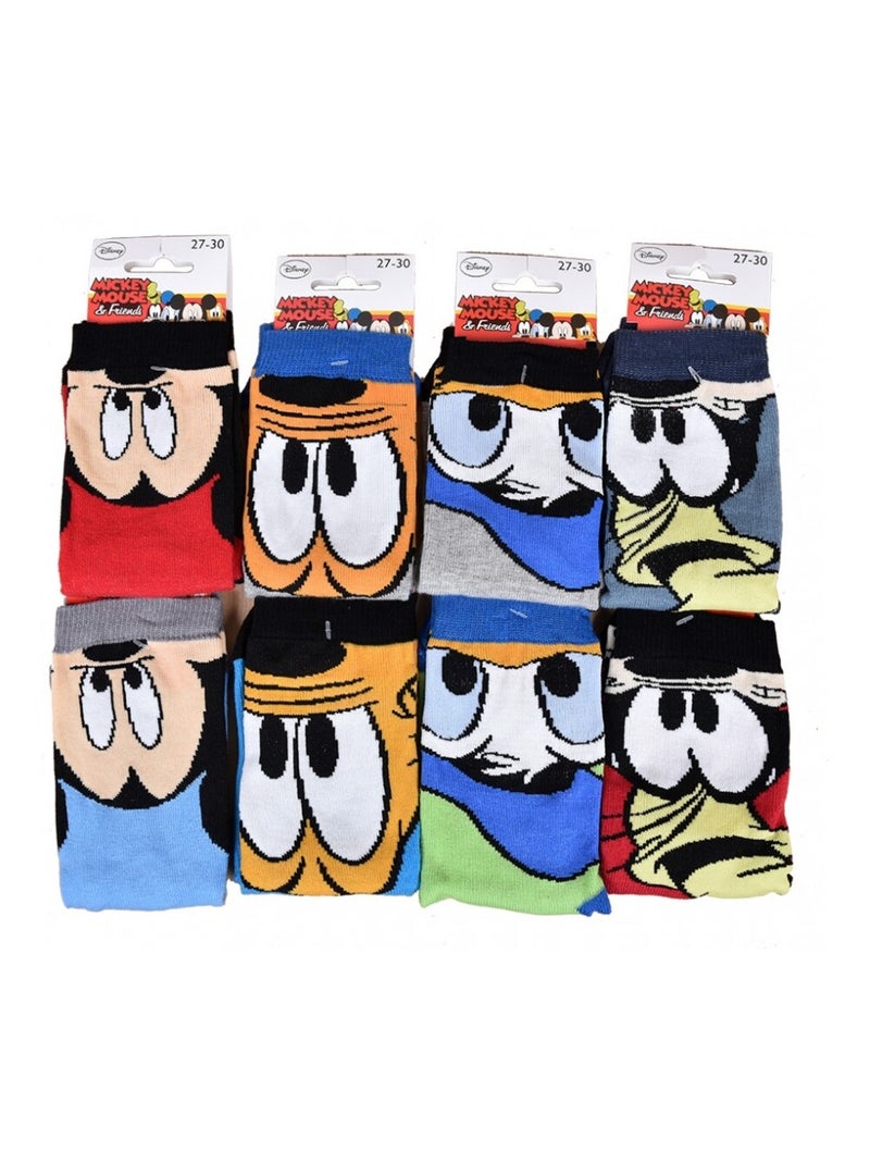 Calzini Bambino Licenza PACK DA 12 PAIA MICKEY Nero Grigio antracite Blu - Kiabi