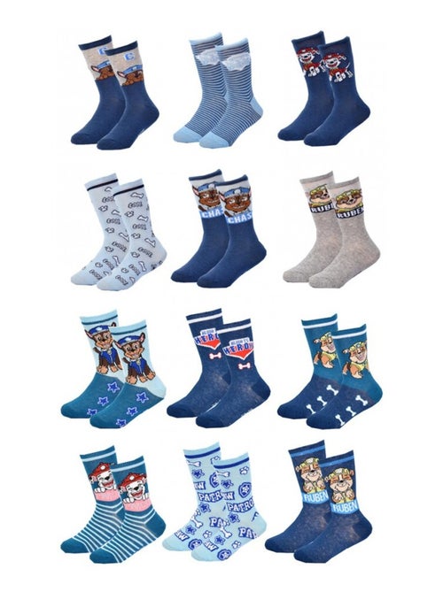 Calzini Bambino Licenza PACK DA 12 PAIA PAT PATROLLO - Kiabi