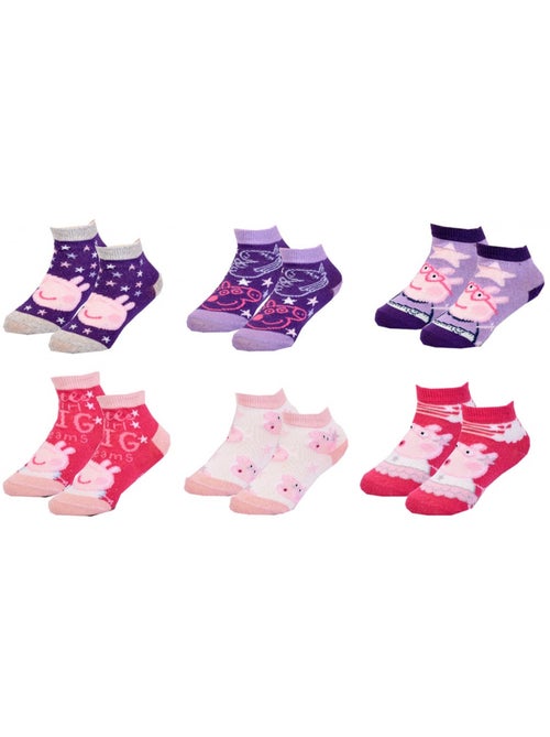 Calzini Bambino Licenza Peppa Pig - Confezione da 9 - Kiabi Calzini Bambino Licenza Peppa Pig - Confezione da 9 - Kiabi