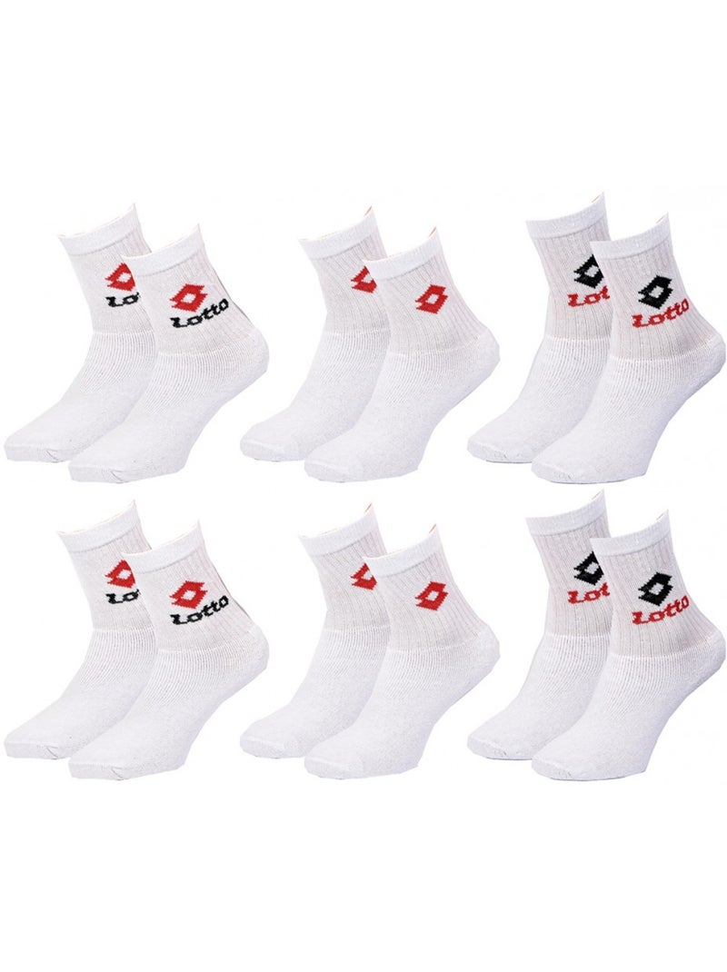 Calzini Bambino LOTTO TENNIS CREW - Confezione da 15 Multicolore - Kiabi